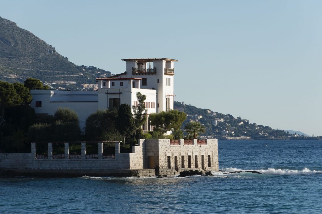 Villa Kérylos vue de la mer