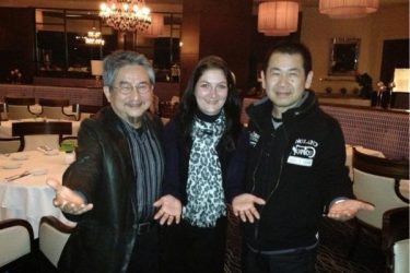 永井豪さんの通訳をしました