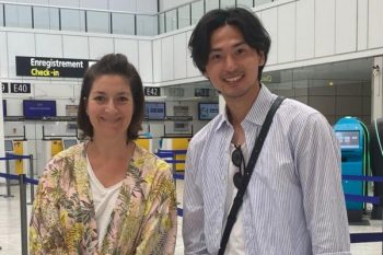 ASモナコのサッカー選手 南野拓実さんを案内しました!